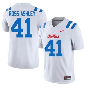 College Football John Ross Ashley White High School Mens Mississippi #41 Jersey 434183-871