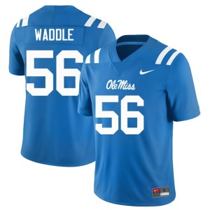 College Football Powder Blue Mason Waddle Hotty Toddy #56 NCAA Men Jerseys 132821-192