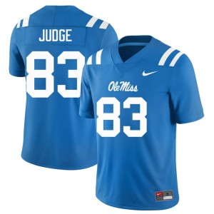 College Football High School Rebels Mens Powder Blue #83 Sean Judge Jerseys 498252-880