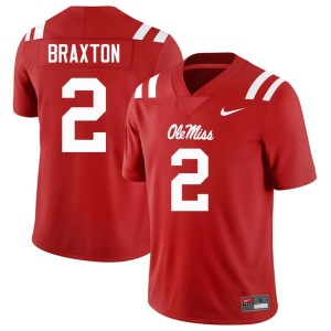 College Football Limited Jaylon Braxton Red Hotty Toddy Men #2 Jersey 935935-157