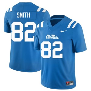 College Football #82 Powder Blue 2025 Hotty Toddy Michael Smith Mens Jerseys 969839-251