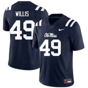 College Football Navy Hotty Toddy Limited #49 Patrick Willis Men's Jerseys 573355-937