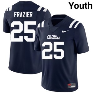 College Football #25 Navy Hotty Toddy Makhi Frazier High School Youth Jerseys 402878-998