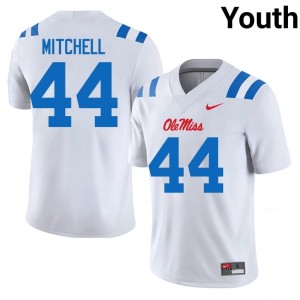 College Football 2025-26 #44 White Tony Mitchell Hotty Toddy Youth Jerseys 479495-248
