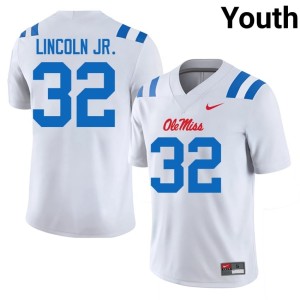 College Football White 2025 Hotty Toddy #32 Youth Victor Lincoln Jr. Jerseys 378227-259